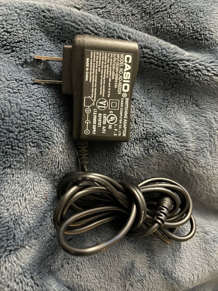 *Brand NEW*Casio Model AD-A60024 6V 240mA AC ADAPTER Power Supply
